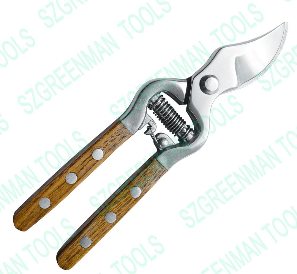 Stainless Steel Drop Forged Hand Pruner Sharpness Blade Branch Cutter