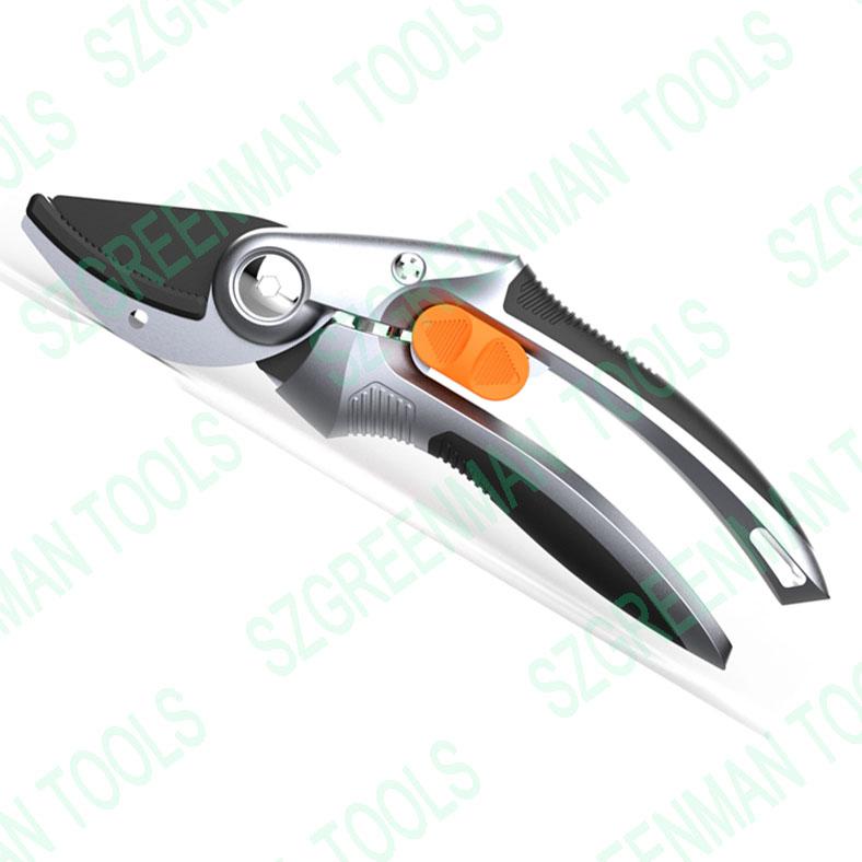 New aluminum handle anvil pruning shears